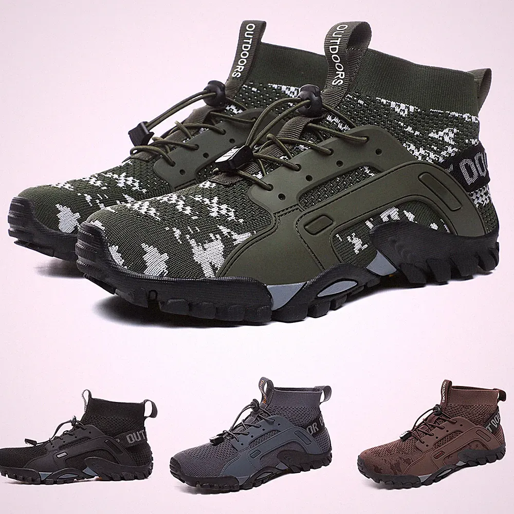 Herren Trekkingschuhe Wanderschuhe Sneaker Outdoor Freizeit Laufschuhe Schuhe DE