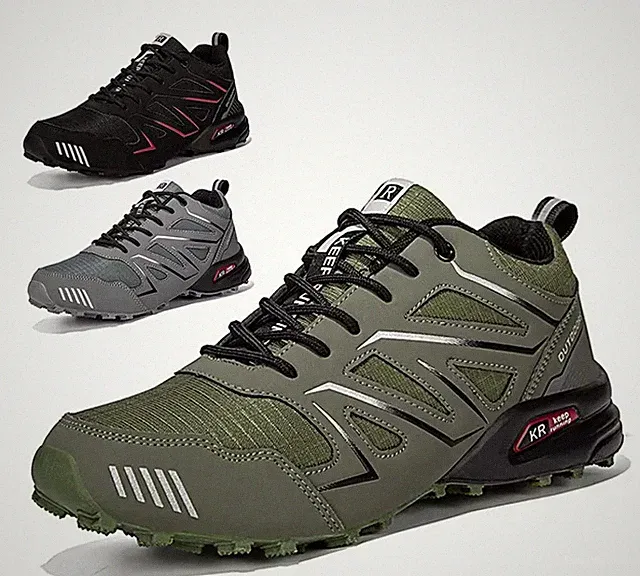 Herren Trekkingschuhe Waterproof Outdoor Hiking Running Trail Sneakers leicht