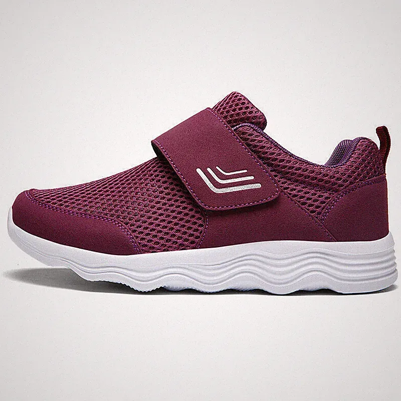 Herren Turnschuhe Klettverschluss Sportschuhe Sneaker Damen Freizeit Laufschuhe