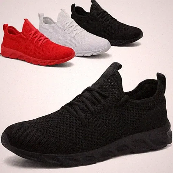 Herren Turnschuhe Laufschuhe Atmungsaktiv Sportschuhe Walking Running Sneaker