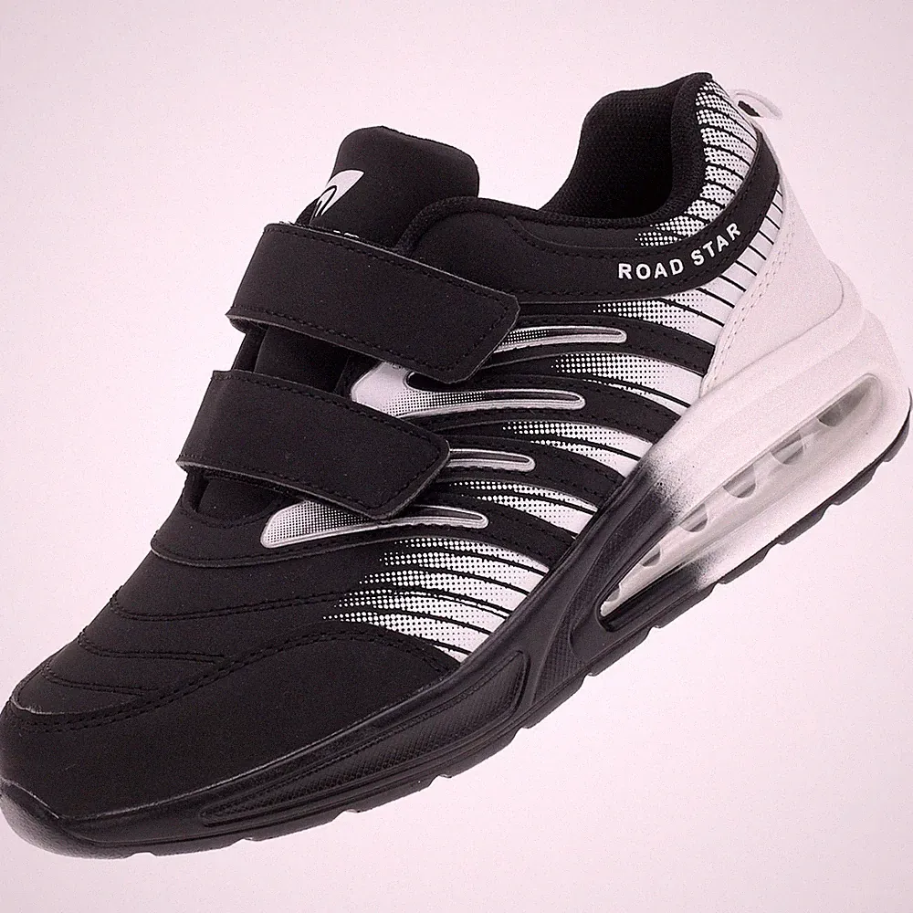 Herren Übergröße Sneaker 48 Sportschuhe Laufschuhe Turnschuhe Klettverschluss 48