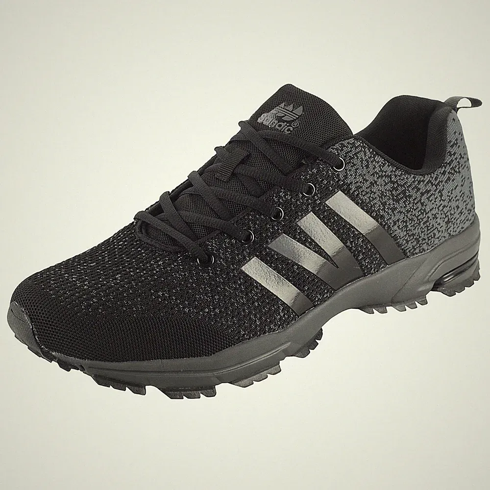 Herren Übergröße Sneaker Sportschuhe Laufschuhe Turnschuhe Schnürer Grau 47-50