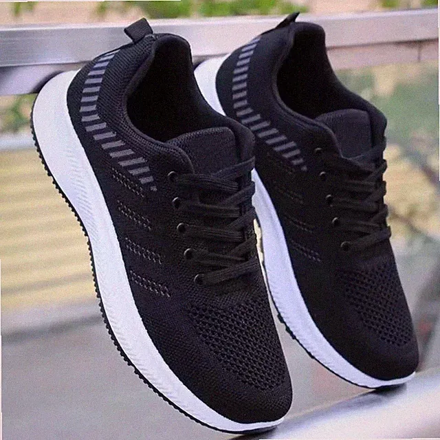 Herren Vulkanisiert Walking Laufschuhe Unisex Freizeit Leicht Turnschuhe Sportlich