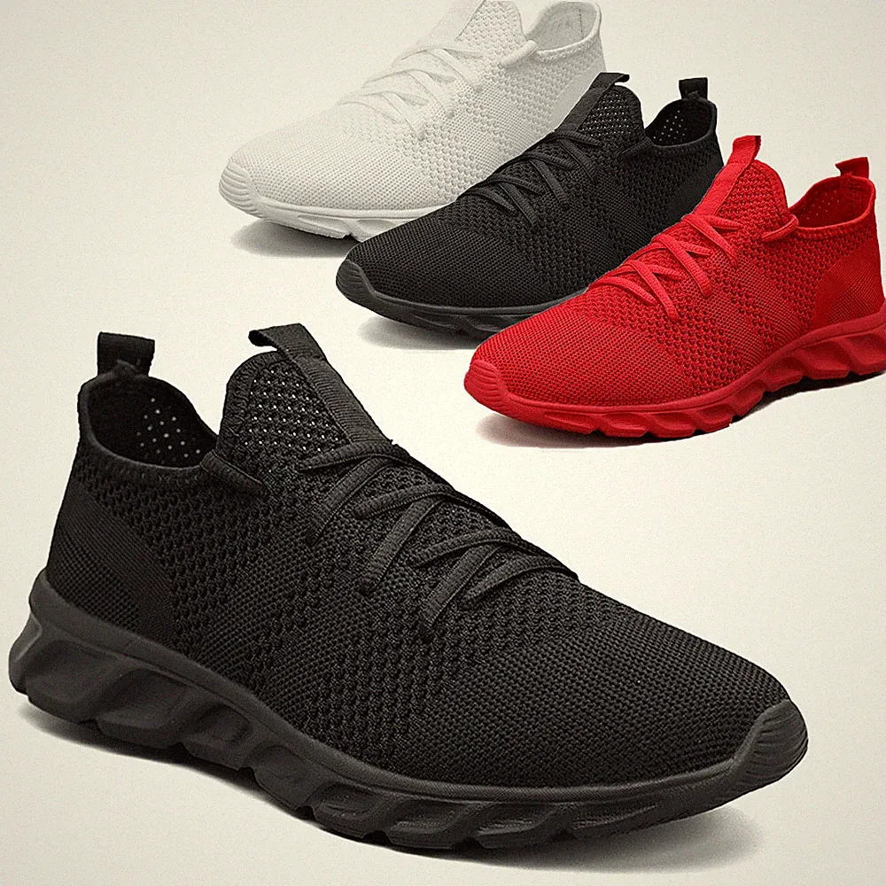 Herren Walking Turnschuhe Atmungsaktiv Sportschuhe Running Sneaker Laufschuhe DE