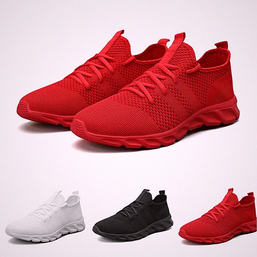 ⭐Herren Walking Turnschuhe Atmungsaktiv Sportschuhe Running Sneaker Laufschuhe45