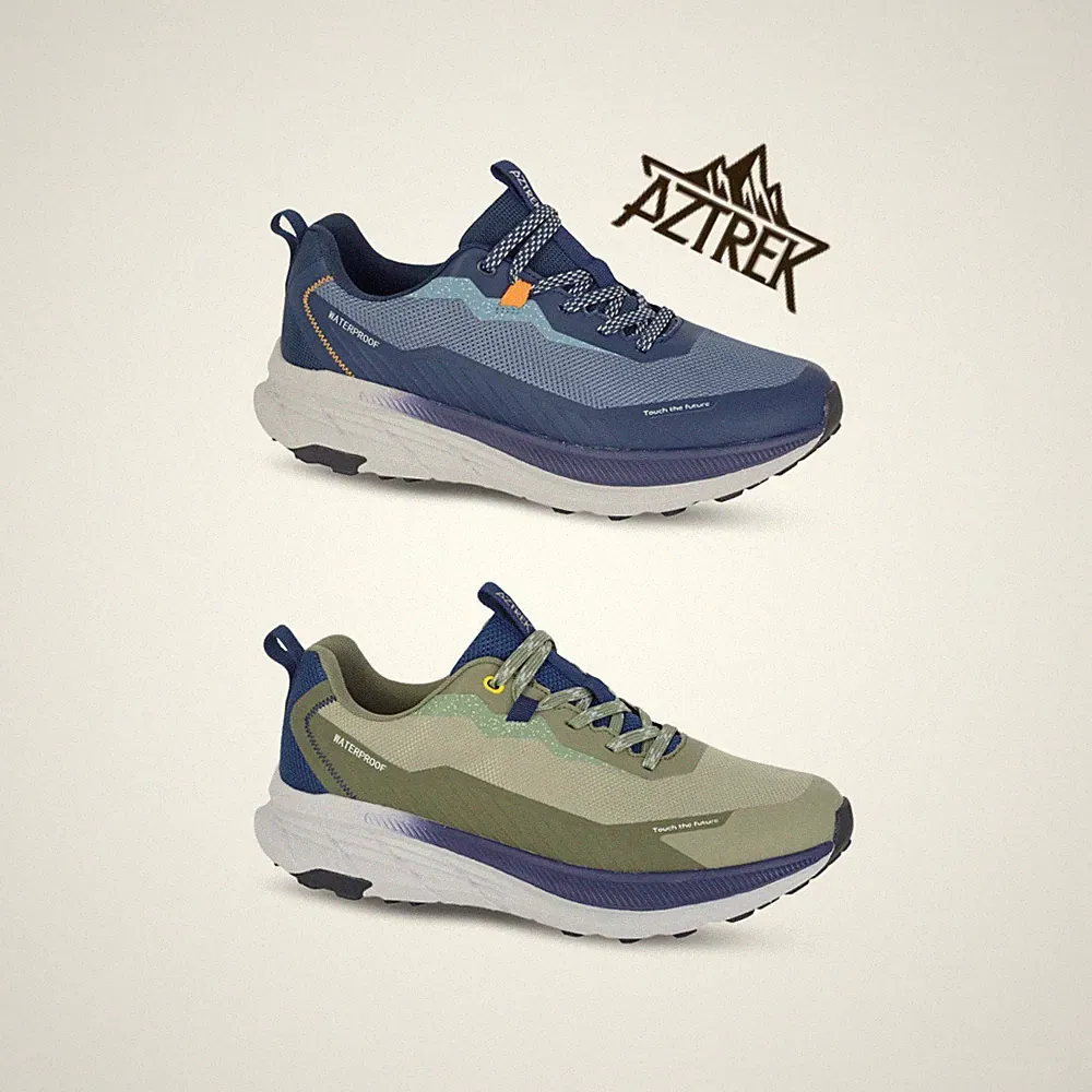 Herren Wasserdicht Trail Turnschuhe Aztrek Atmungsaktiv Mesh Wandern Wanderschuhe