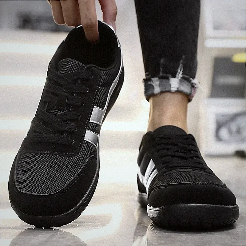 Herren Wide Toe Barfußschuhe Unisex Zero Drop Running Turnschuhe Minimalistisch Neu