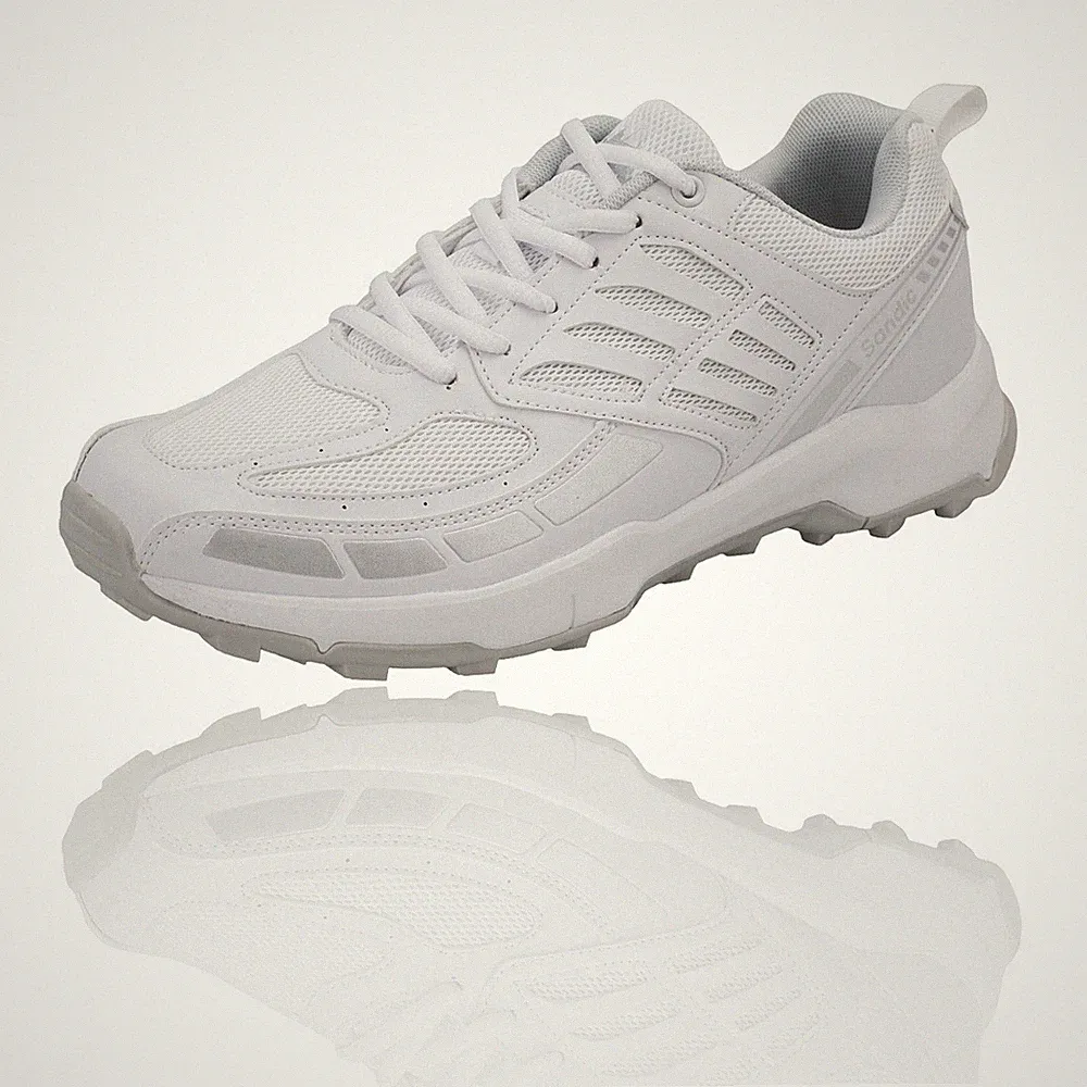 Herrenschuhe Sneaker Sportschuhe Trekkingschuhe Laufschuhe Weiß 70228