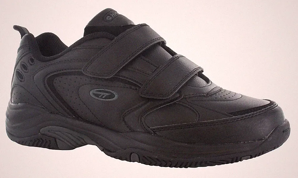Hi Tec Herren Blast Lite Ez Klettverschluss Wandern / Laufschuhe Schwarz