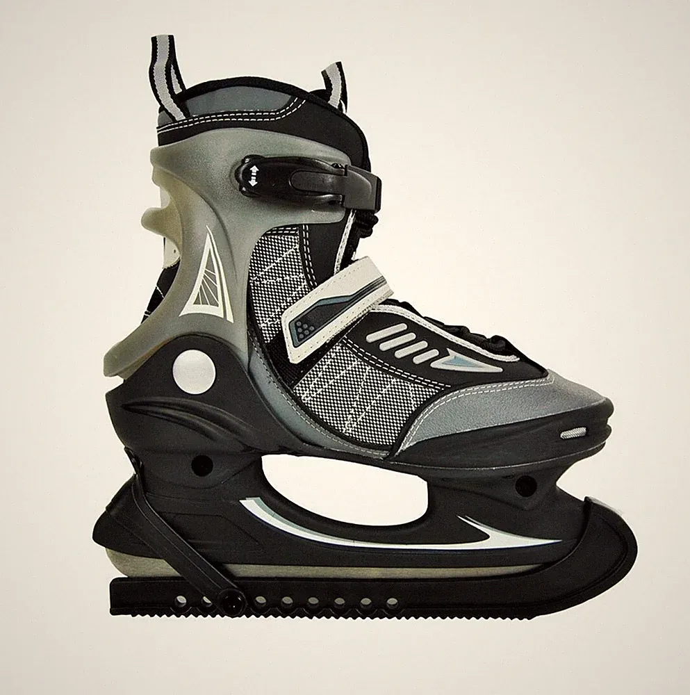 Hochwertige Herren Schlittschuhe Softboot Eislaufschuhe Eishockey Jungen