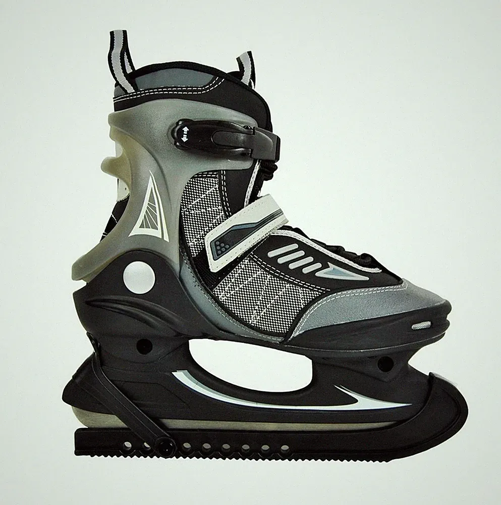 Hochwertige Herren Schlittschuhe Softboot Eislaufschuhe Eishockey Jungen