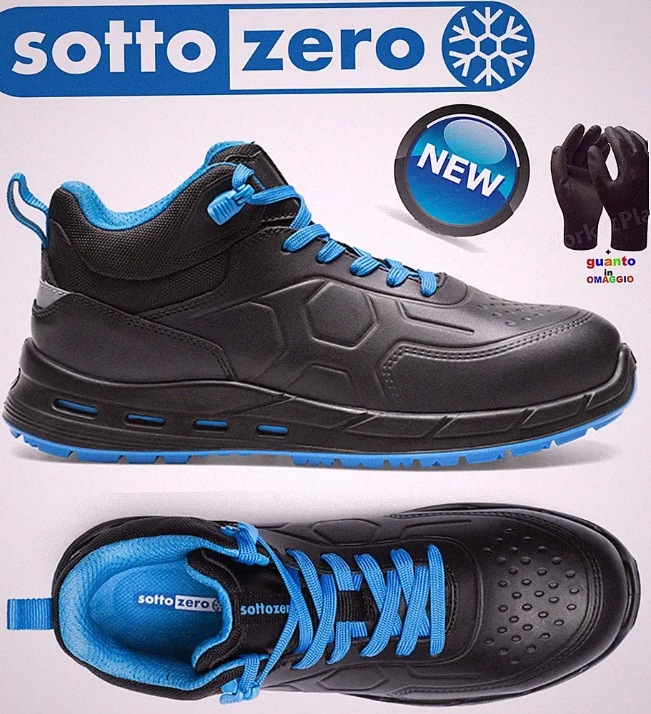 hoher Sicherheitsarbeitsschuh Leder SOTTOZERO FLAG S7S FO SR SC