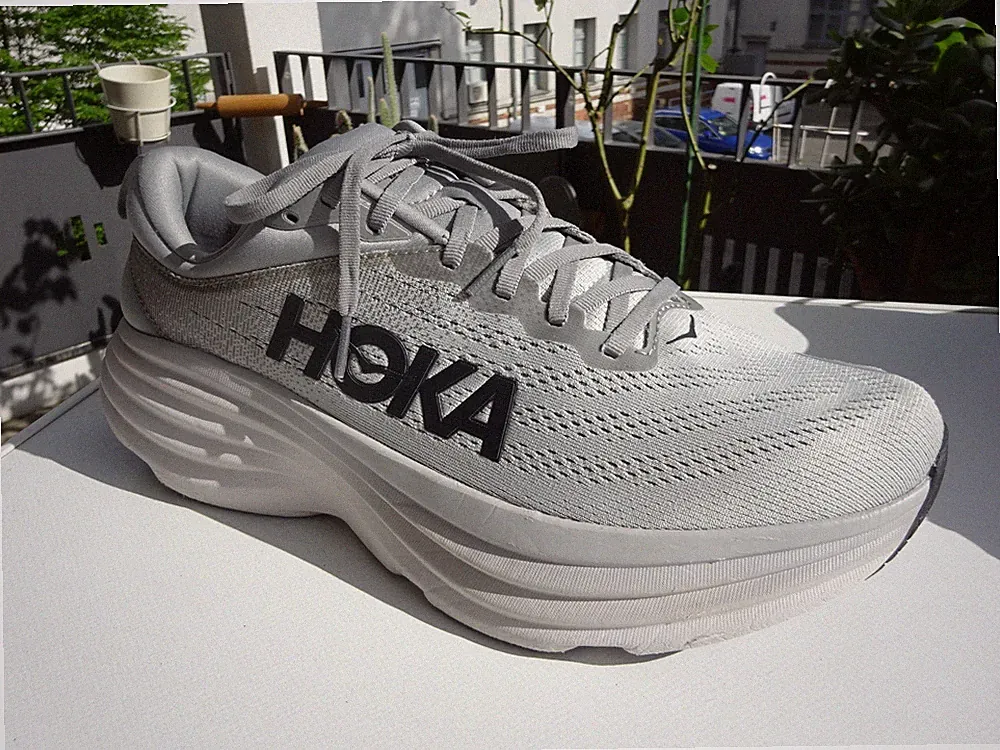 HOKA BONDI 8 Herr Laufschuhe XL-Extralight Sneaker Gr.45 1/3(UK10,5D Normal Neuw