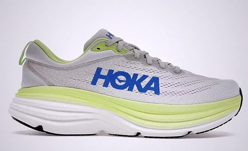 Hoka Bondi 8 Herren Laufschuhe Running Sportschuhe Orange Größe EU 46 2/3