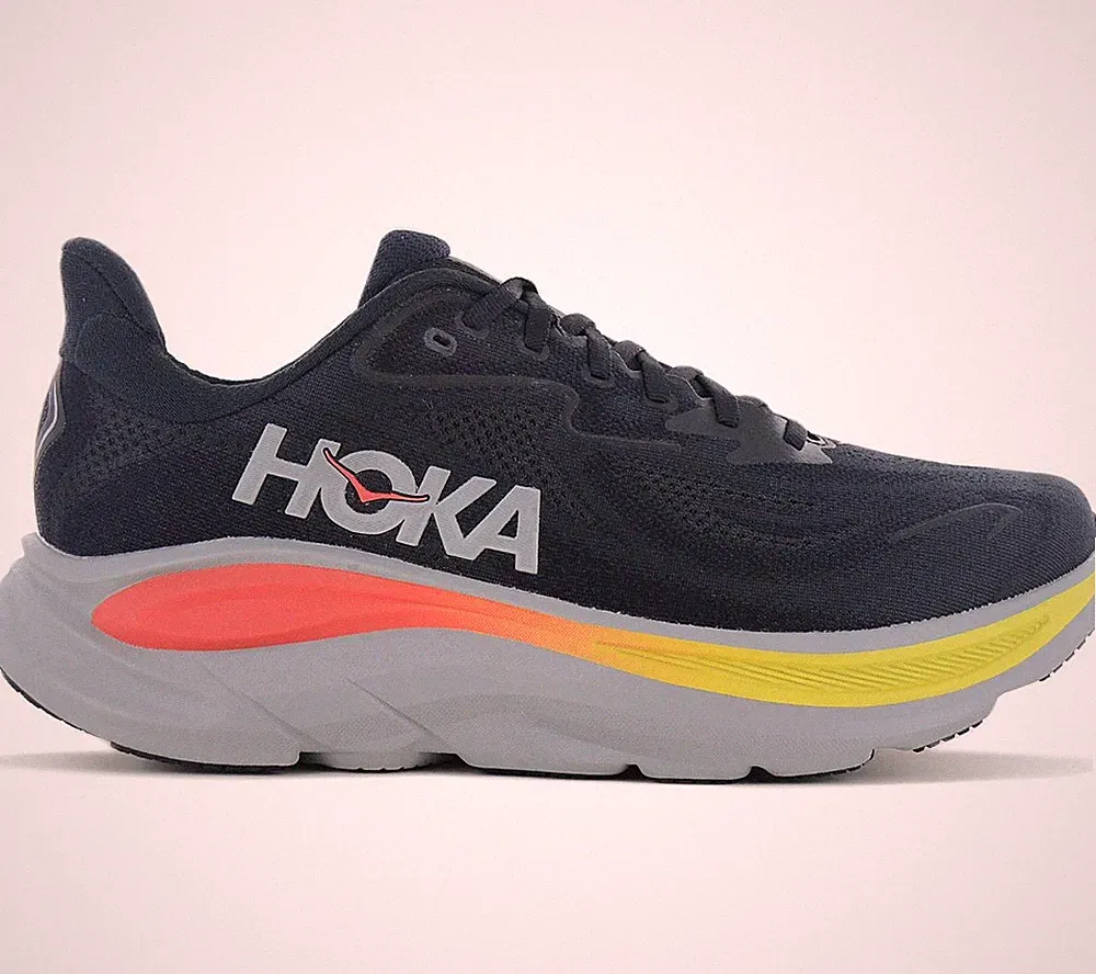 HOKA Clifton 10 - Herren Laufschuhe Schwarz 1162030-BKGL Sport Running Schuh NEU