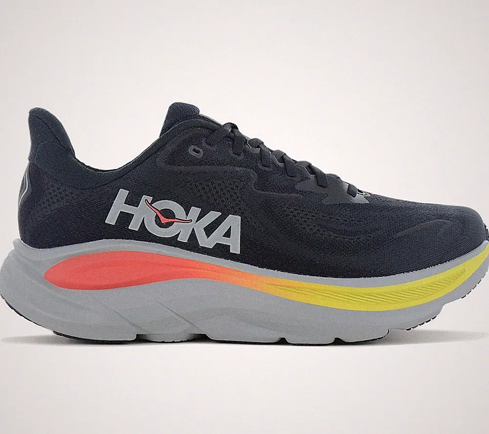HOKA Clifton 10 - Herren Laufschuhe Schwarz 1162030-BKGL Sport Running Schuh NEU
