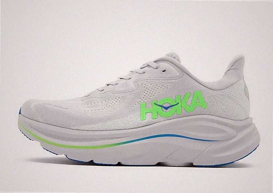 Hoka Clifton 10 Laufschuhe in Grau