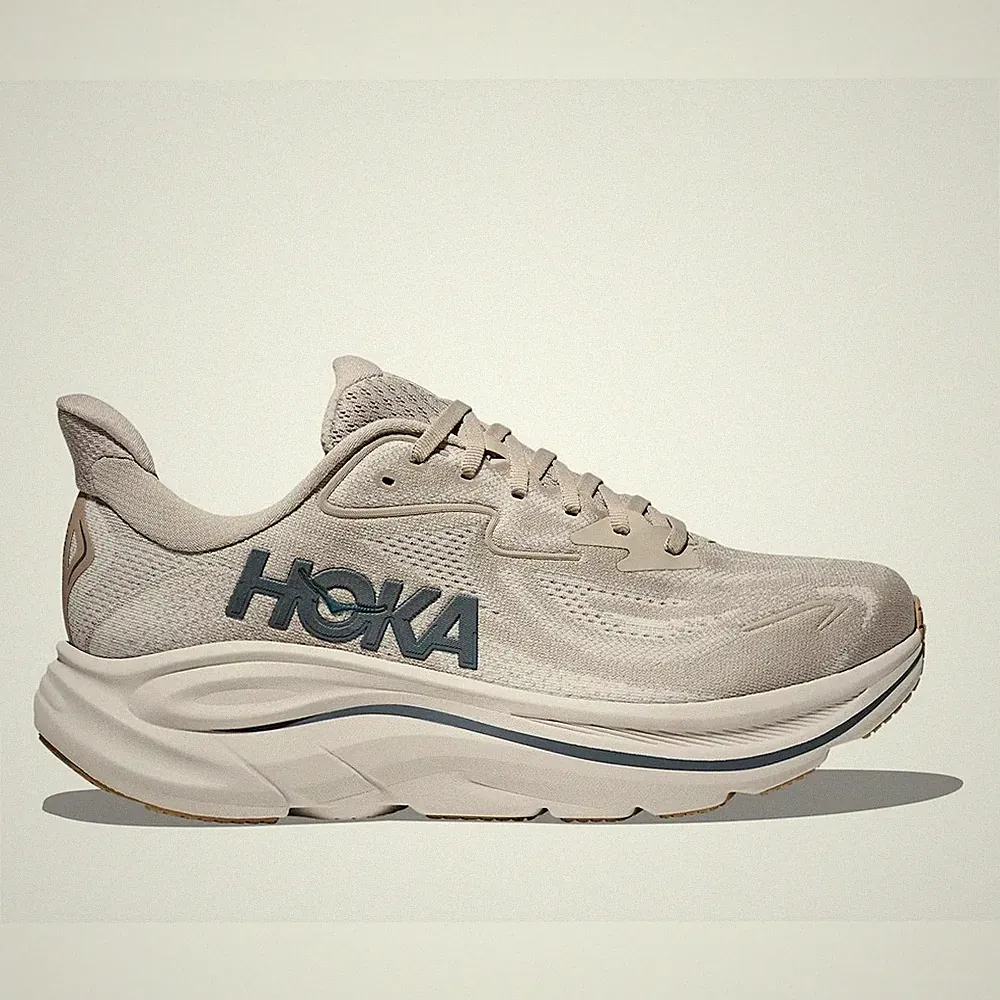 Hoka Clifton 10 Men putty grout Laufschuhe Joggingschuhe Herren