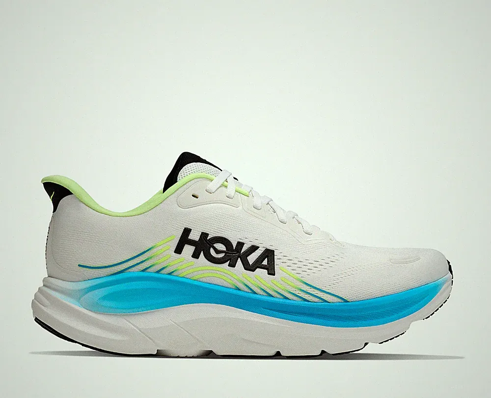 HOKA Herren Laufschuhe CLIFTON 11 VIRTUAL BLUE SOFT COBALT, D-Weite