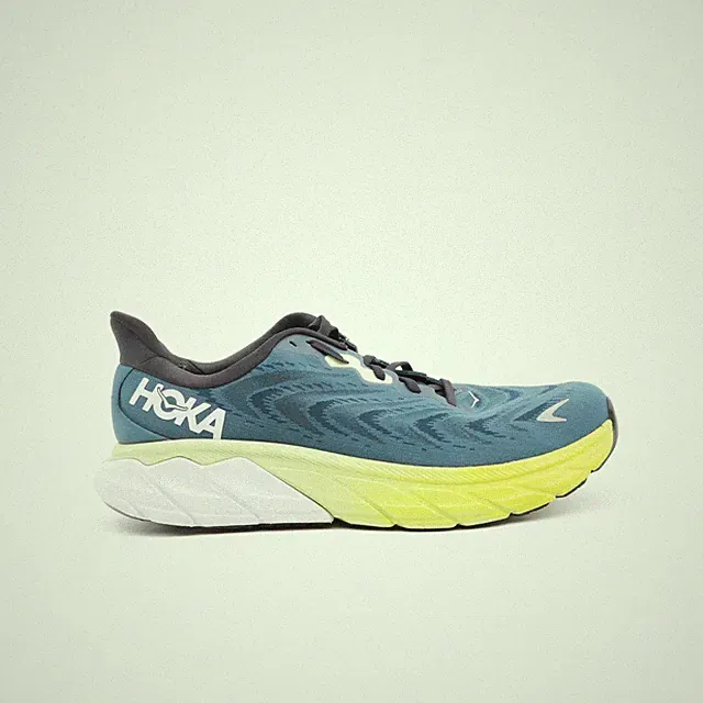 Hoka Herren Laufschuhe Mehrfarbig Größe UK 9,5 Mesh Sportschuhe