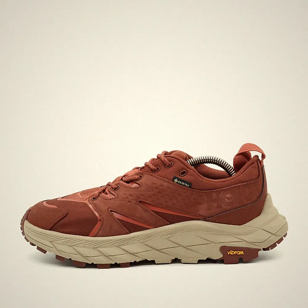 Hoka One Damen Anacapa Low GTX Sneaker Braun Gore-Tex Trail-Laufschuhe EU 39 1/3