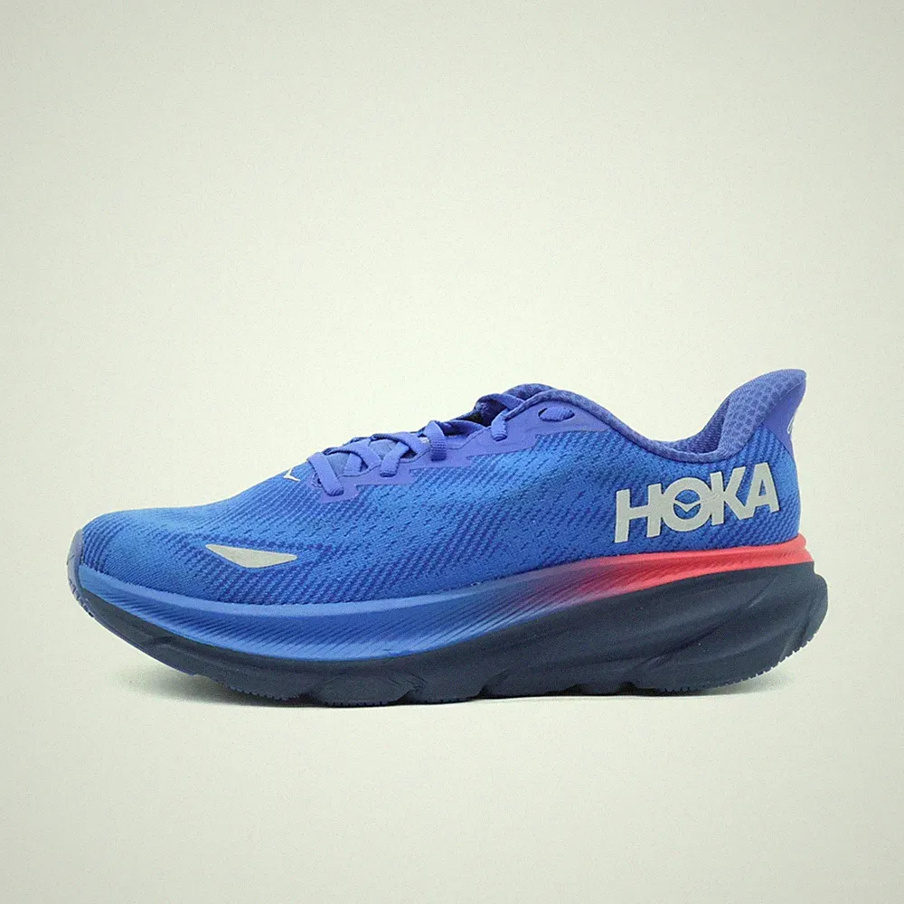 Hoka One Damen Clifton 9 GTX Sneaker blau Mesh Niedrig ämpfung Laufschuhe EU 42⅔