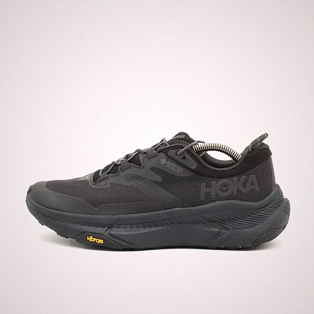 Hoka One Damen W Transport GTX Schuh Schwarz Atmungsaktiv Laufschuh EU 40⅔