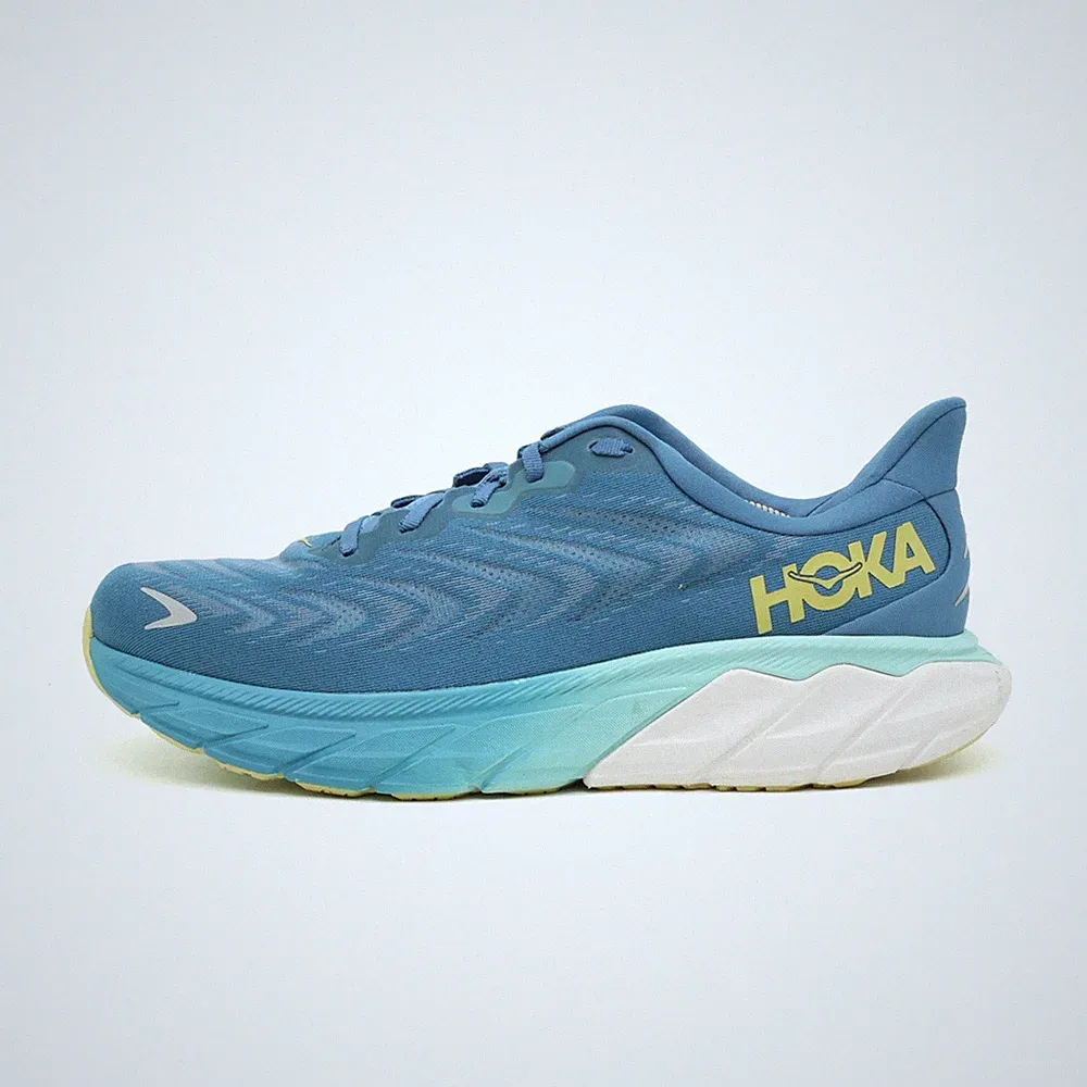 Hoka One Herren Arahi 6 Sportschuh Blau Niedrigschaft Laufschuh EU 45.5
