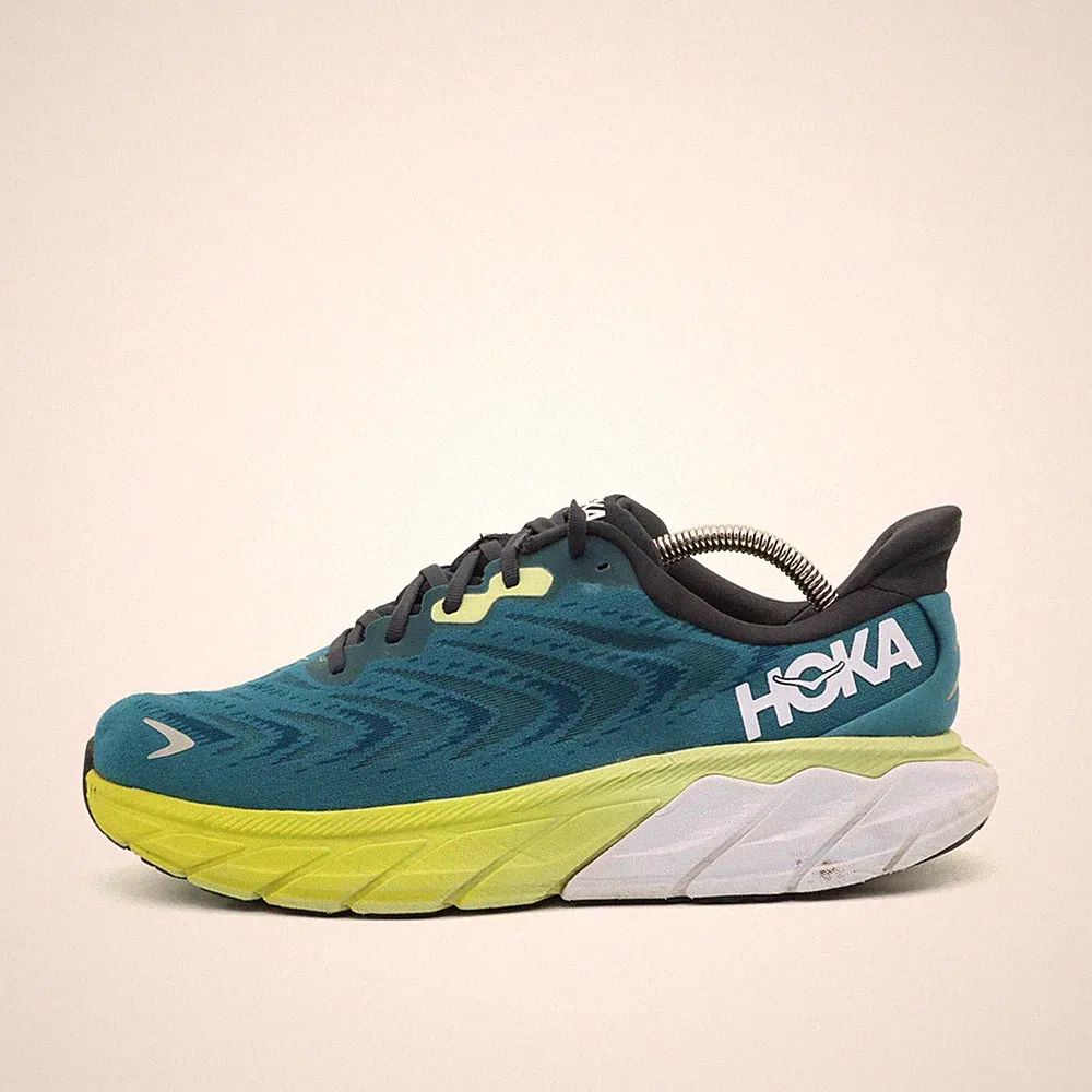 Hoka One Herren Arahi 6 Sportschuh EU 42 2/3 Blau Gelb 1123194 BGBCR ämpfung