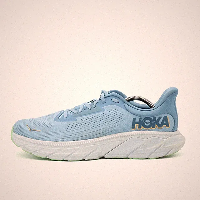 Hoka One Herren Arahi 7 Sneaker EU 47 1/3 Hellblau 1147850 SSK Stoßdämpfend