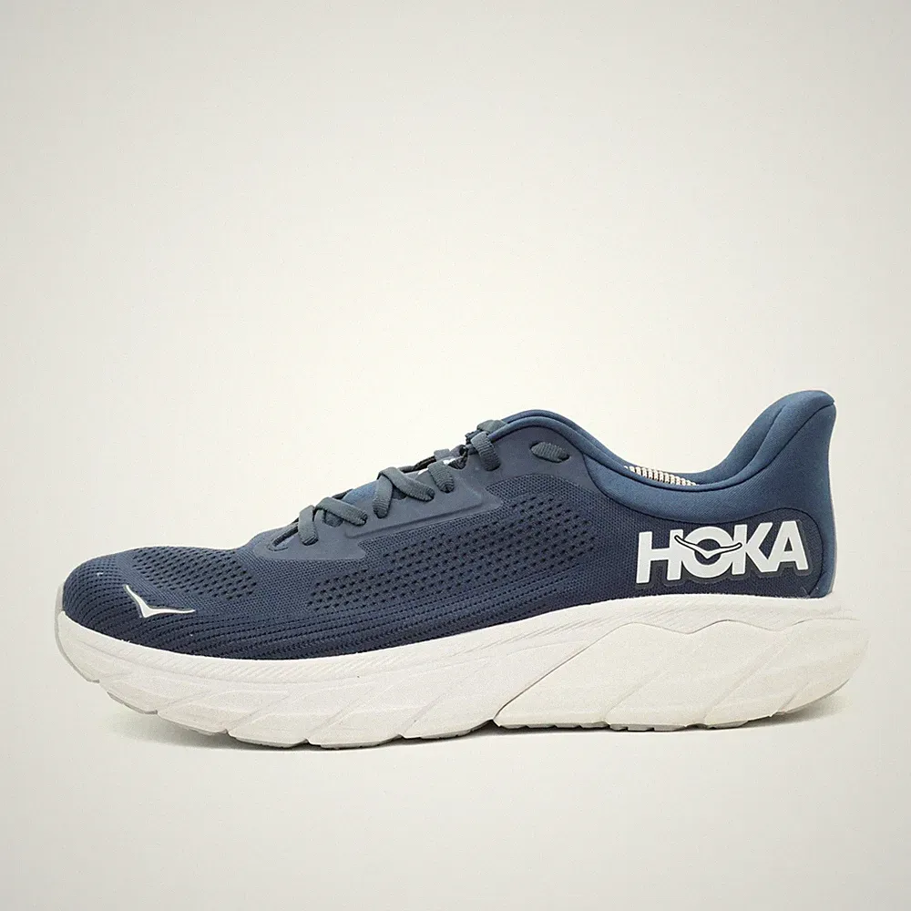 Hoka One Herren Arahi 7 Sportschuh EU 46 2/3 Blau/Weiß 1147850 OPC Stabil
