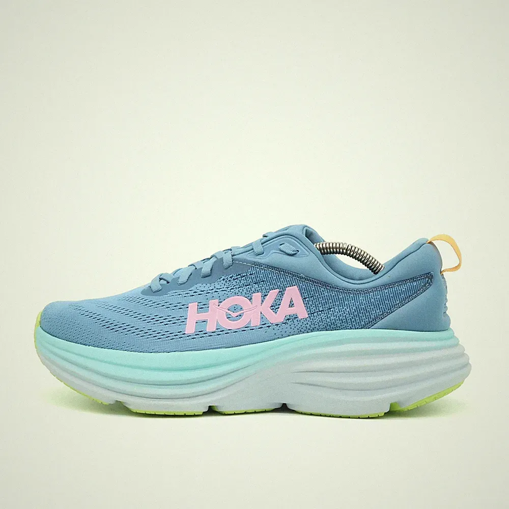 Hoka One Herren Bondi 8 Wide Sneaker Passform Laufschuhe EU 44