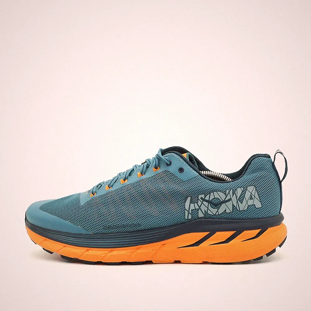 Hoka One Herren Challenger ATR 4 Sportschuhe Blau Niedrig Laufschuhe EU 45⅓