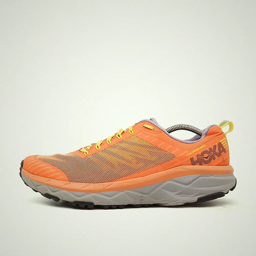 Hoka One Herren Challenger ATR 5 Laufschuhe orange gelb Laufschuh EU 47 1/3