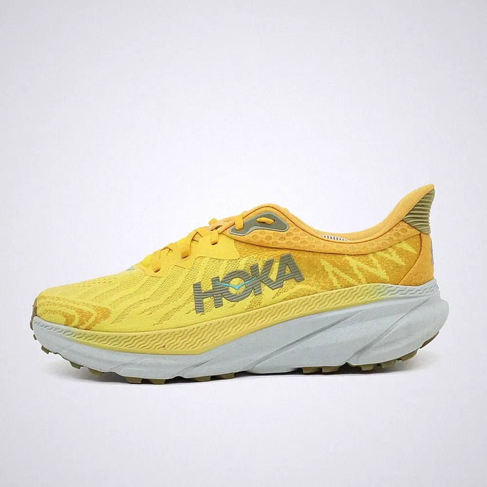 Hoka One Herren Challenger ATR 7 Sportschuhe Gelb Mesh Laufschuhe EU 45 1/3