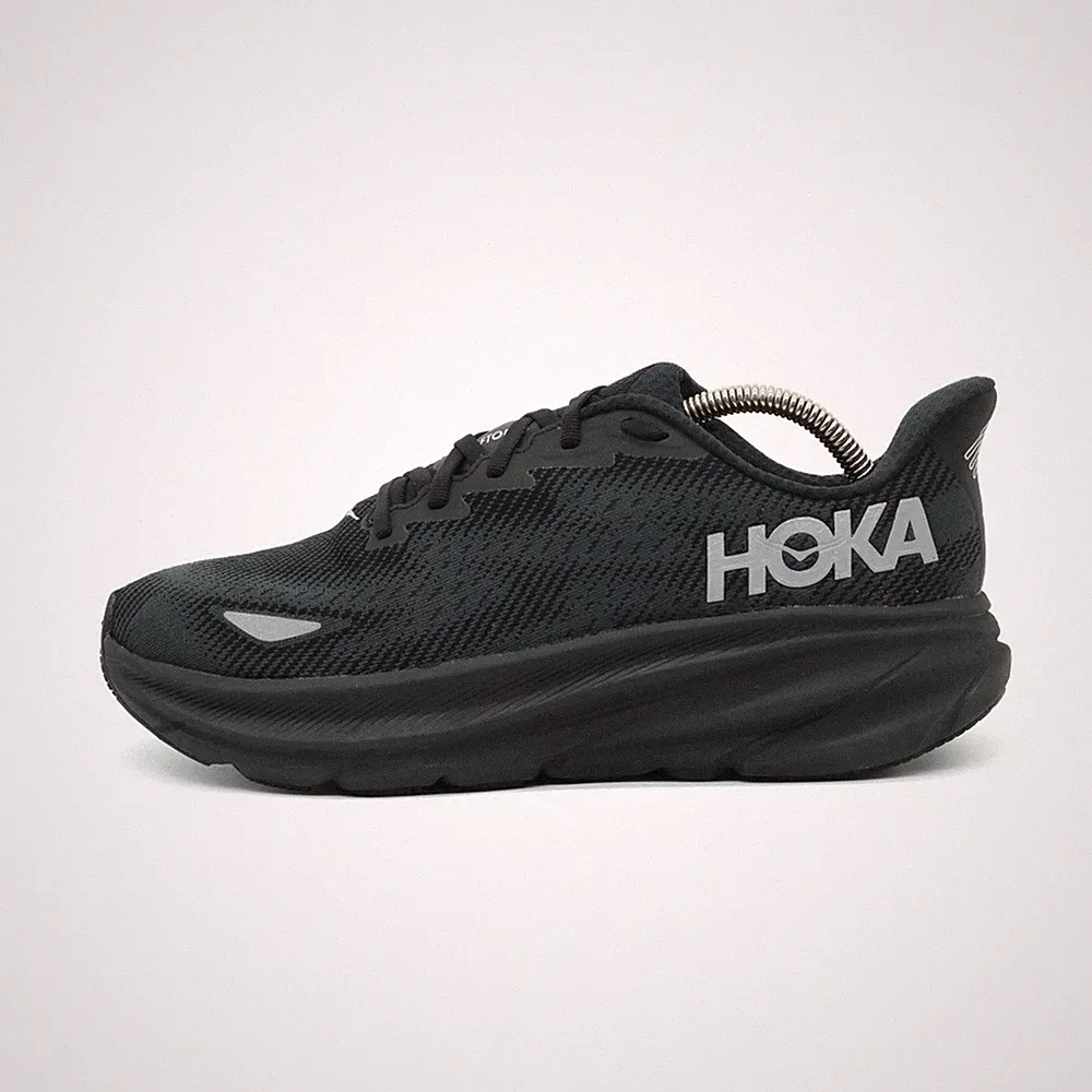 Hoka One Herren Clifton 9 GTX Sportschuh Schwarz Atmungsaktiv Laufschuh EU 42