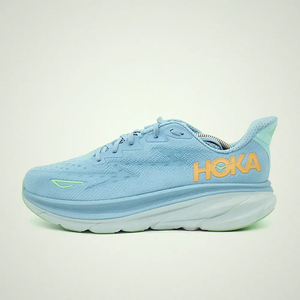 Hoka One Herren Clifton 9 Wide Sportschuhe Atmungsaktiv Laufschuhe EU 44