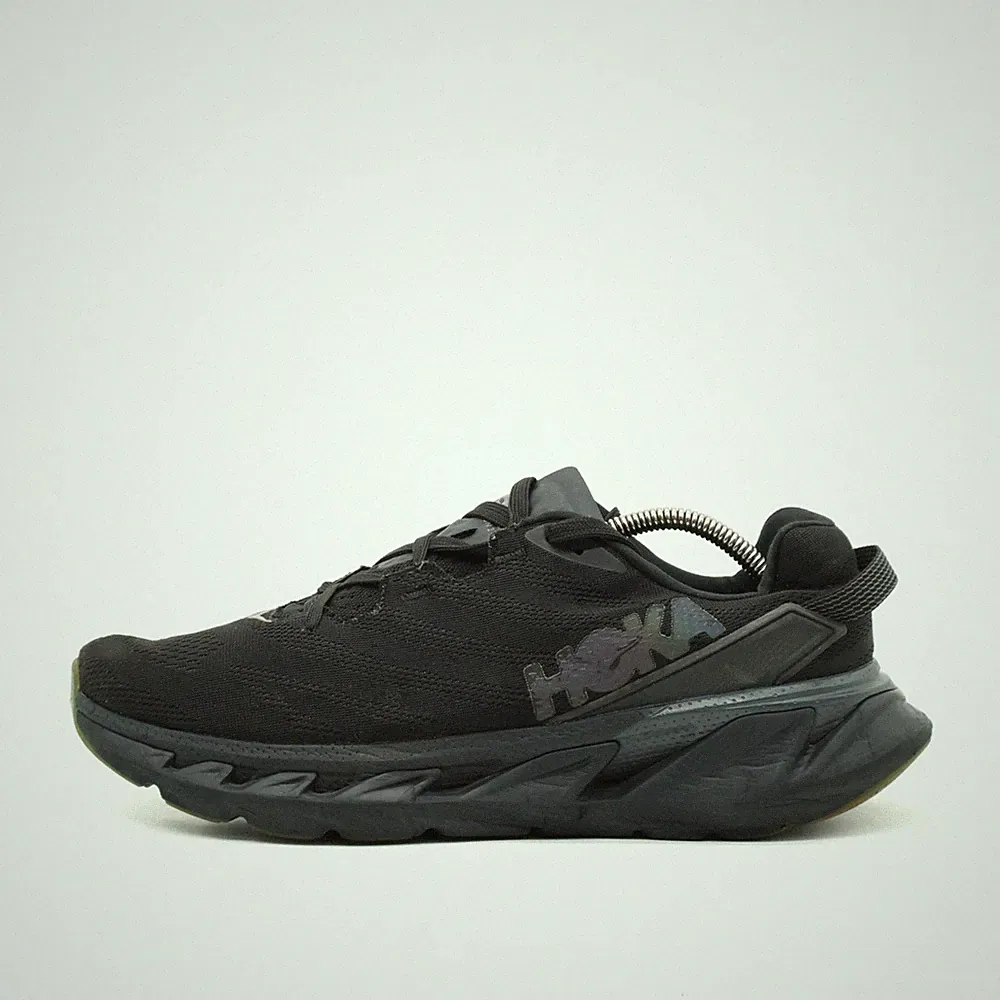 Hoka One Herren Elevon 2 Sneaker Schwarz Mesh Low-Top Laufschuhe EU 45 1/3