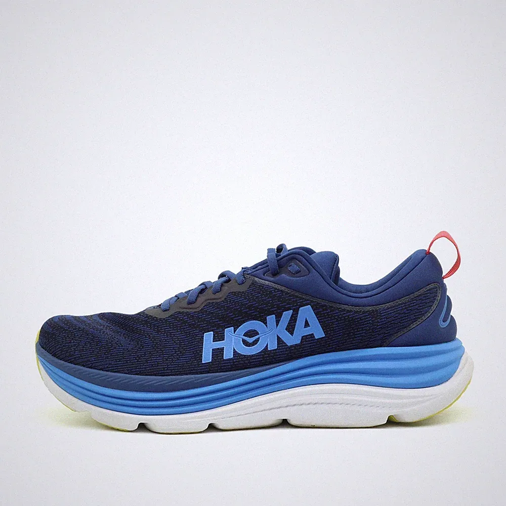 Hoka One Herren Gaviota 5 Wide Sportschuh EU 48 blau 1134234 BBES Stabil
