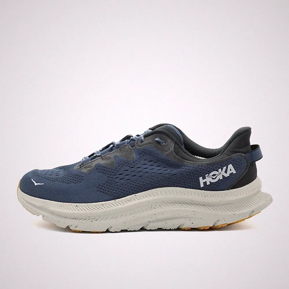 Hoka One Herren Kawana 2 Sneaker Navy Blau Mesh Low-Top Laufschuhe EU 47 1/3