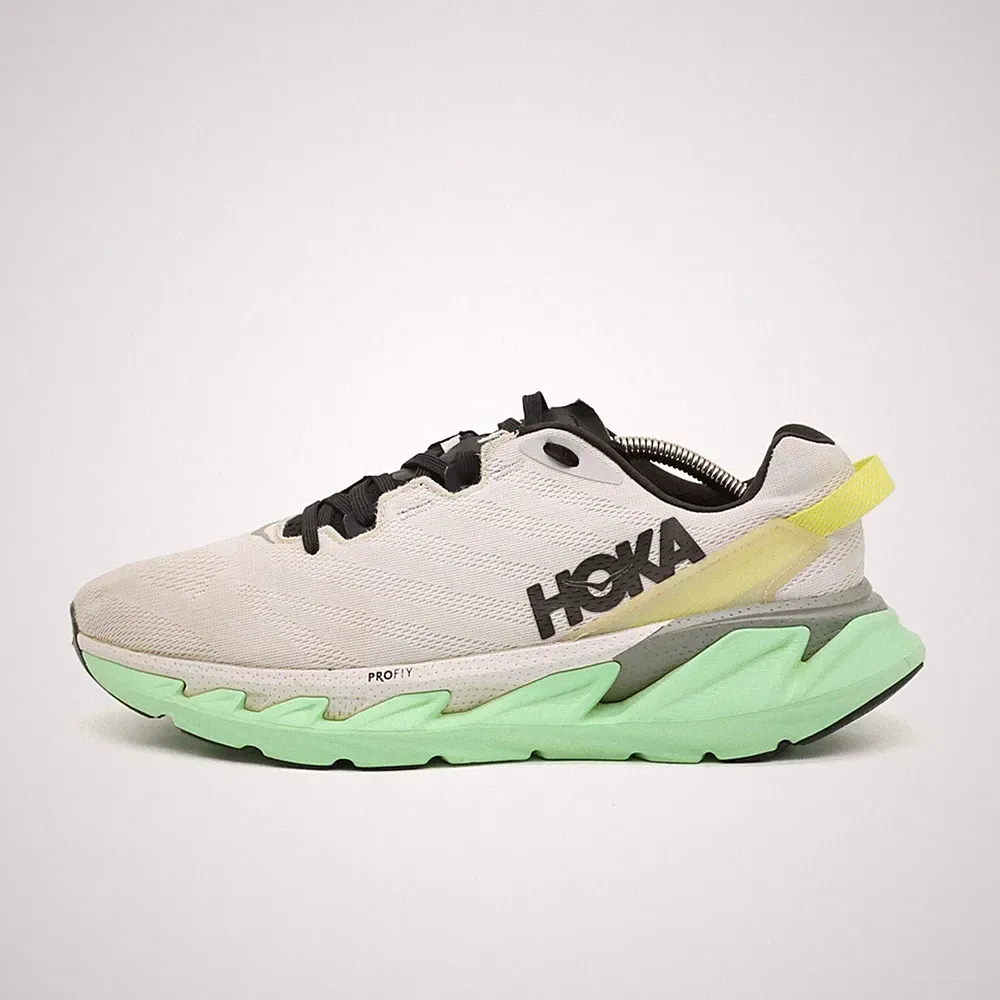 Hoka One Herren M Elevon 2 Sportschuhe Weiß Mint Atmungsaktiv Laufschuhe EU 44