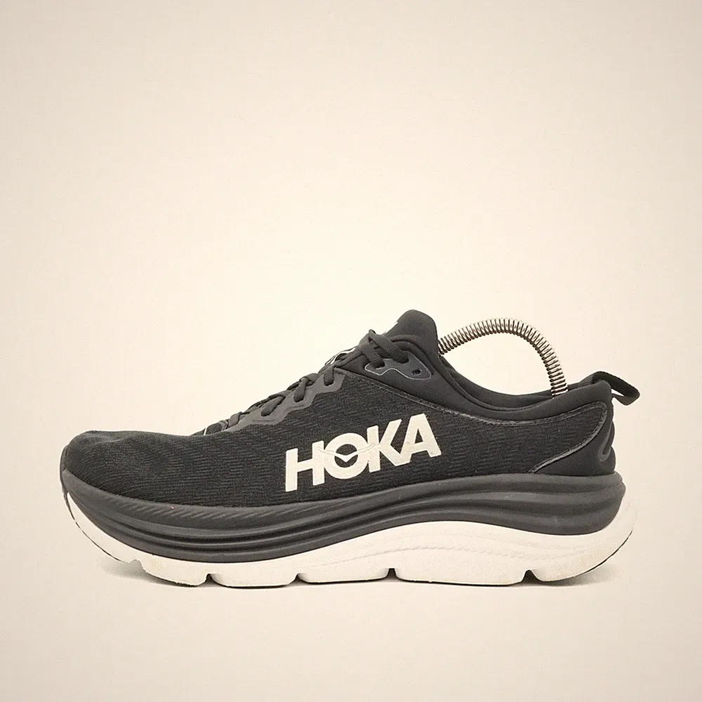 Hoka One Herren M Gaviota 5 Sportschuhe Schwarz Atmungsaktiv Laufschuhe EU 46