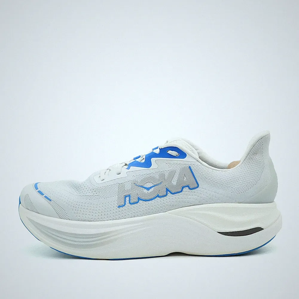 Hoka One Herren M Skyward X Sportschuh weiß/blau Mesh Laufschuh EU 50 2/3