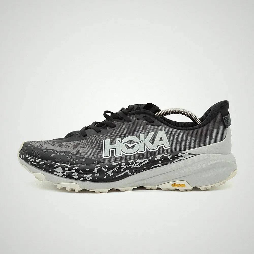 Hoka One Herren M Speedgoat 5 Sportschuh Grau Synthetik Laufschuhe EU 44 2/3