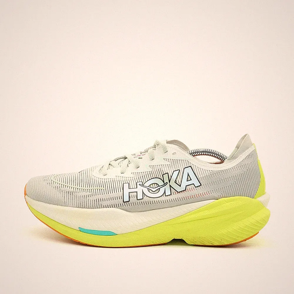 Hoka One Herren Mach X 2 Laufschuhe Carbonplatte, Energierückgabe EU 47,5
