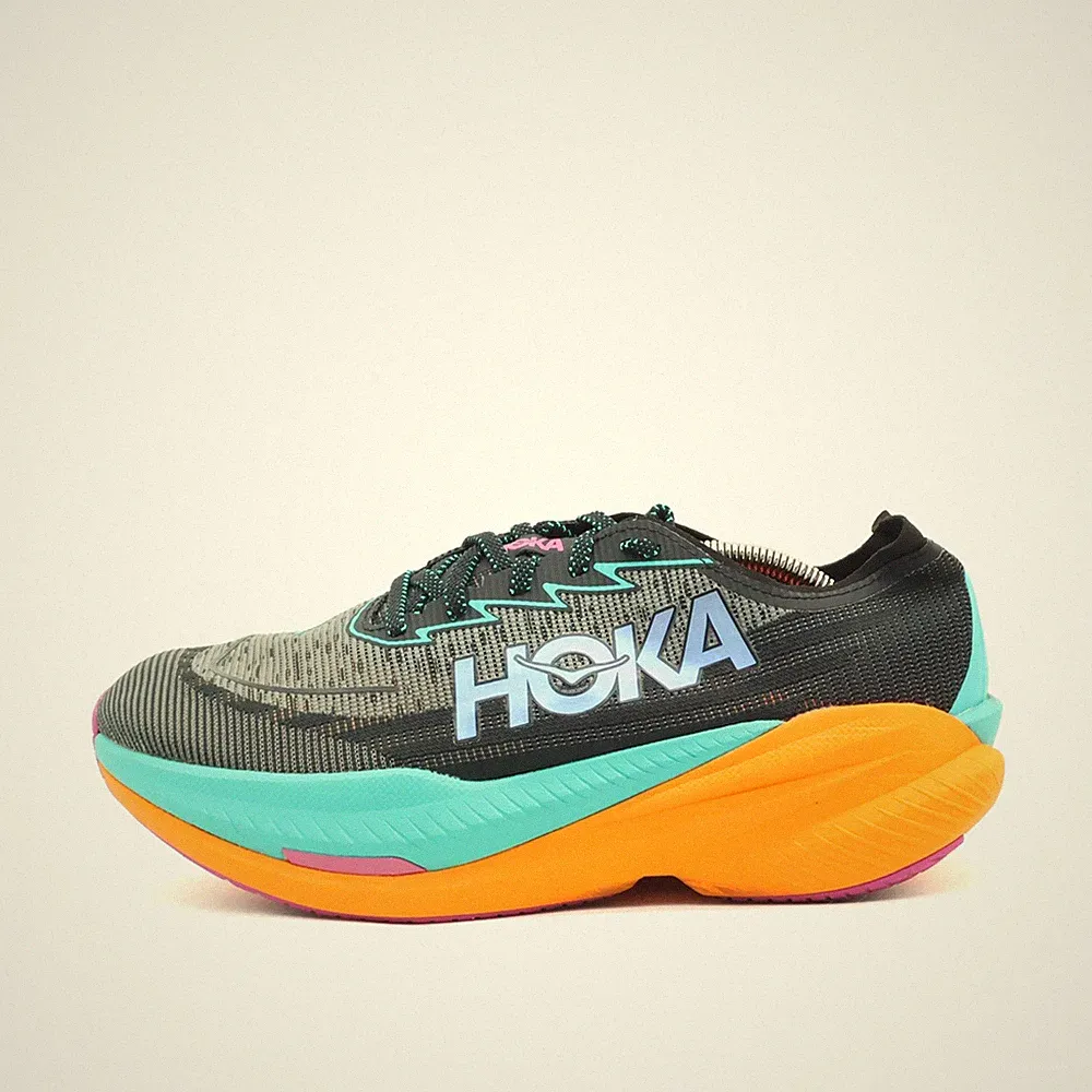 Hoka One Herren Mach X 2 Wide Sportschuhe Extra-Weit Laufschuhe EU 44⅔