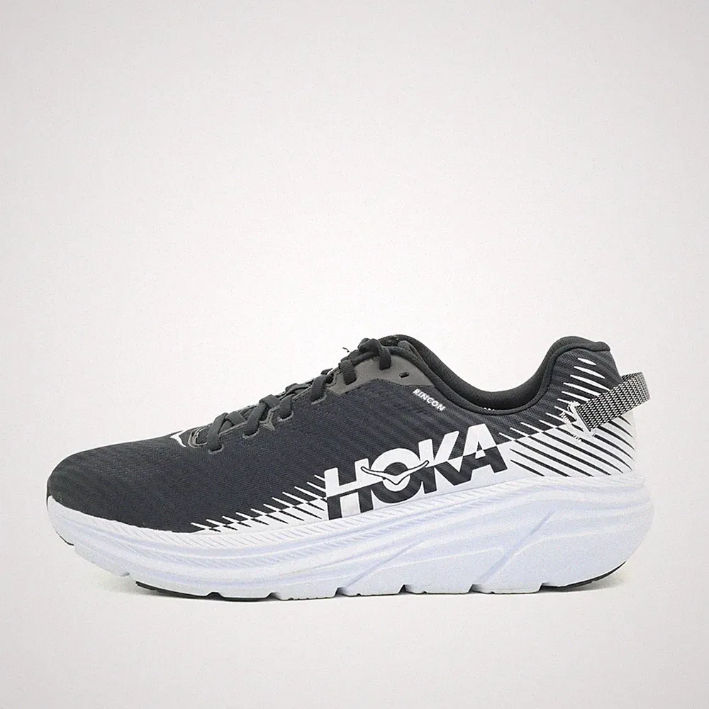Hoka One Herren Rincon 2 Sportschuh Schwarz Weiß Atmungsaktiv Laufschuhe EU 46⅔