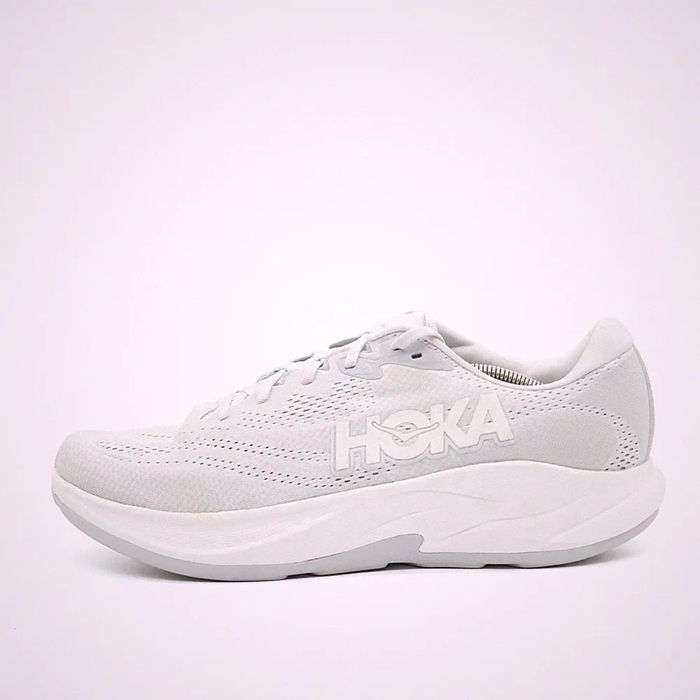 Hoka One Herren Rincon 4 Sportschuhe Weiß Mesh Ultraleicht Laufschuhe EU 46⅔