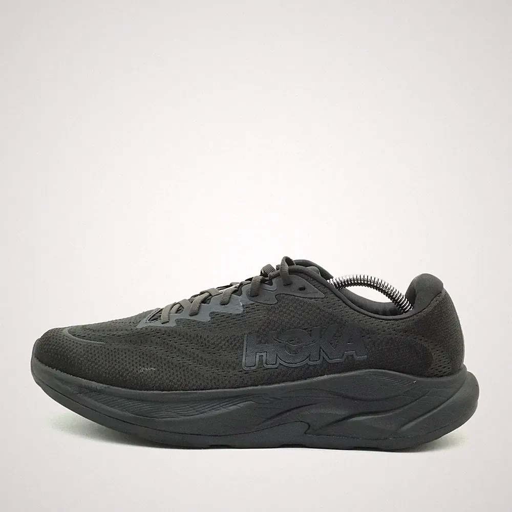 Hoka One Herren Rincon 4 Wide Sportschuh Schwarz Gepolstert Laufschuhe EU 46