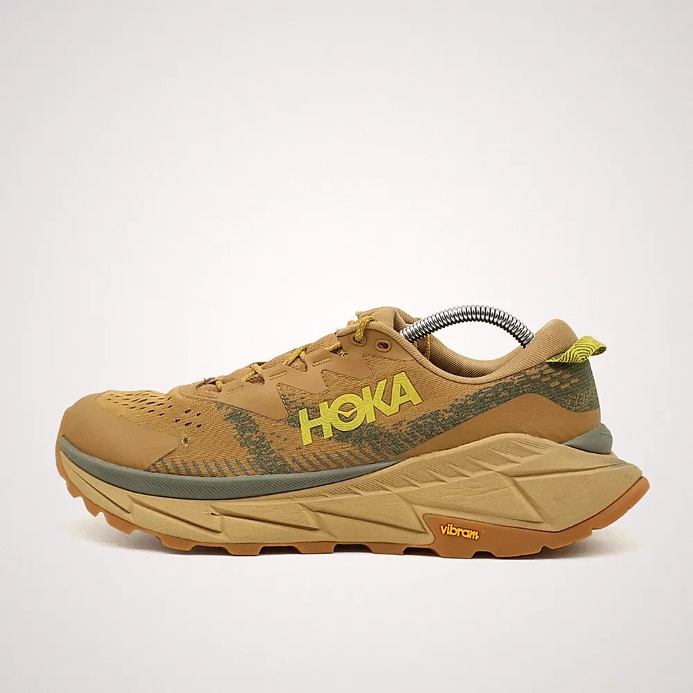 Hoka One Herren Skyline-Float X Sportschuh Braun Textil Laufschuhe EU 44 2/3